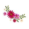 Kangaroo With Flowers