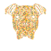 Boxer Dog Geometric