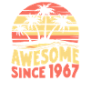 Awesome Since 1967 Birthday