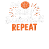 Eat Sleep Basketball Repeat Basketball
