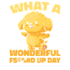 Golden Doodle Fucked Up Day