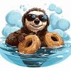 The Caffeine Swimmer
