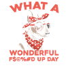 Bull Terrier Fucked Up Day