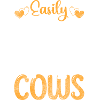 Cow barn dairy farmer