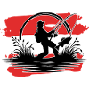 Austria Flag Angler