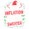 Inflation Ugly Noël Weihnachts Pull