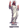 Jesus approves