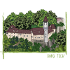 Teck Castle // Illustration