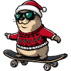 Seal Animal Christmas Funny
