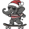 Mammoth Christmas Funny