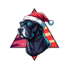 Great Dane Dog Christmas Cool