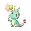 Dinosaur brontosaurus birthday comic
