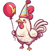 Rooster Birthday Comic
