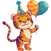 Tiger Birthday Comic