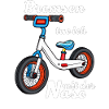 I brake with my nose