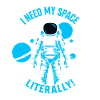 I need my space – literally!