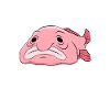 Drôle de poisson Blobfish mignon