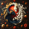 Ying Yang Dragon