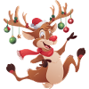 Funny Reindeer Christmas Gift