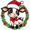Cows Christmas