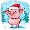 Santa Claus Piggy