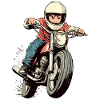 Moto pour enfants Design