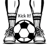 Kick it! - Football/Soccer Design