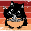 Ramen Chat Drôle