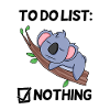 Funny Saying Funny Sayings - Koala Motif