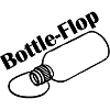 Bottleflop - Bottleflip parody design