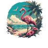 Flamants roses Flamant rose