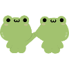 Frosch-Pärchen