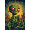 Jungle Alien Neon Eye
