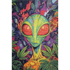 Psychedelic Alien Neon Jungle