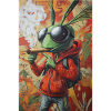 Graffiti-Bug im Hoodie