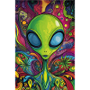 Psychedelic Alien Neon Rush