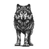 Halloween Wolf Wolves Mystical