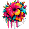 Fleurs d’hibiscus