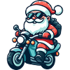 Père Noël Motard