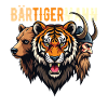 Bärtigermann Bär Tiger Mann Wikinger