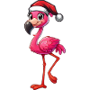 Flamingo Christmas