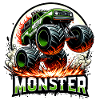 Monster Truck Brand, Bil Bil Lastbil - raffstaff ®