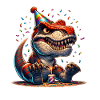 Dinosaur Birthday Dino T Rex