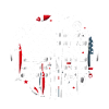 Fishing Rod American Flag Design