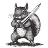 Épée Écureuil