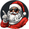Cool Santa Claus