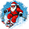 Skiers Christmas