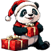 Pandas Christmas