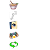 Sjov Japansk Spis Søvn Anime Gaming Repeat Manga
