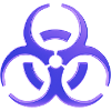 Warndesign für Biogefährdungssymbole